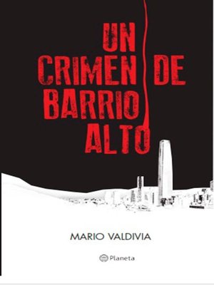 cover image of Un crimen de barrio alto